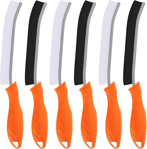 Miniatura 8 de Cepillo de inodoro, 2 piezas de cepillo de limpieza de baño, cepillo de inodoro profundo con agujero para colgar, cepillo de limpieza multifuncional