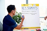 Vista 10 de Post-it Super Sticky Portable Tabletop Easel Pad, Great for Virtual Teachers and Students, 20x23 Inches, 20 Sheets,Pad, 2 Pads (563 VAD 2PK)