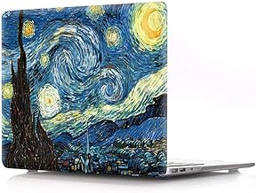 Skin Poster - Starry Night Mac-Book Air 13 Decal/Skin with Cut Logo and Round Edges