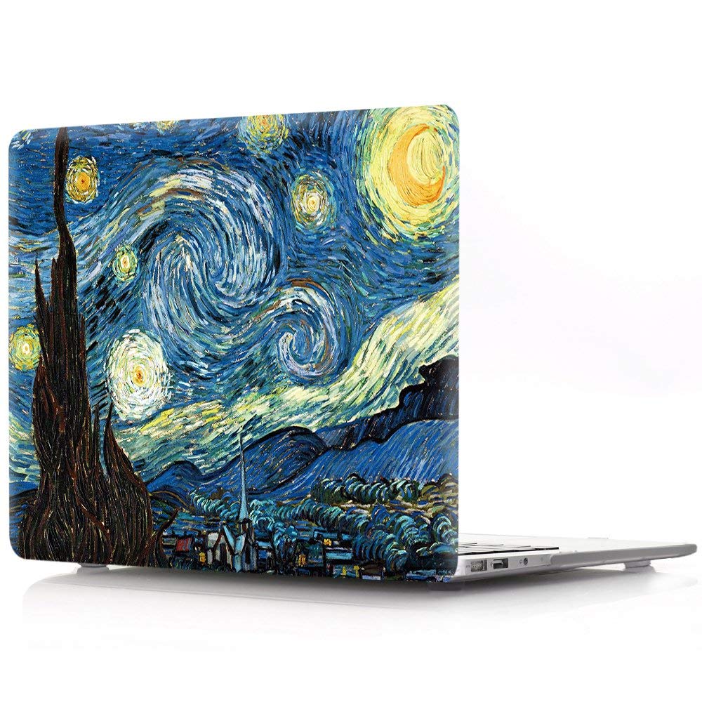 Skin Poster - Starry Night Mac-Book Air 13 Decal/Skin with Cut Logo and Round Edges (B085N28M7B) Amazon Price History, Amazon Price Tracker