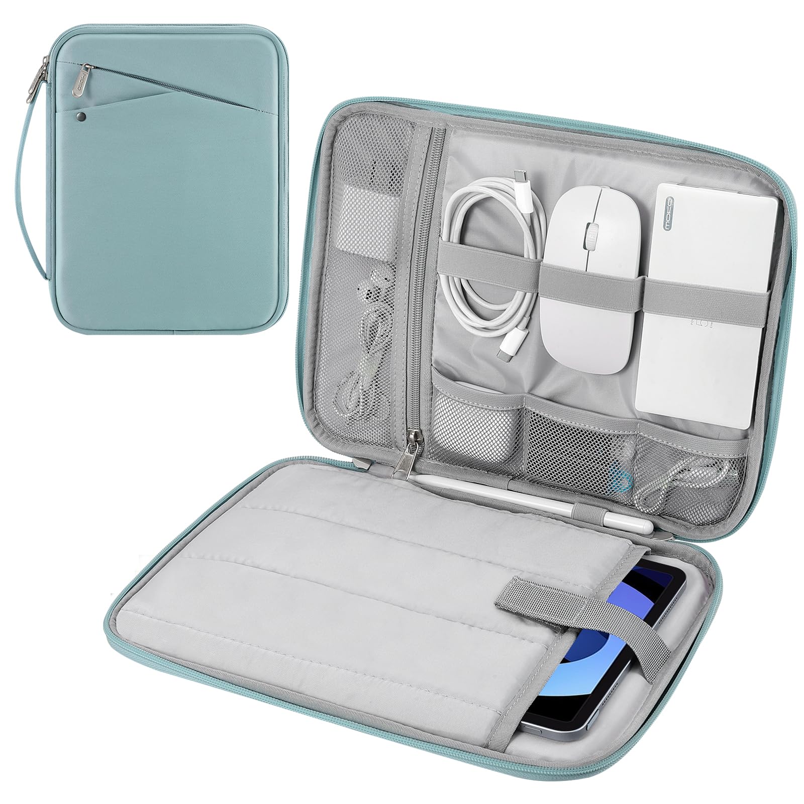 MoKo 9-11 Inch Tablet Sleeve Carry Case Padded Protective Bag with Handle