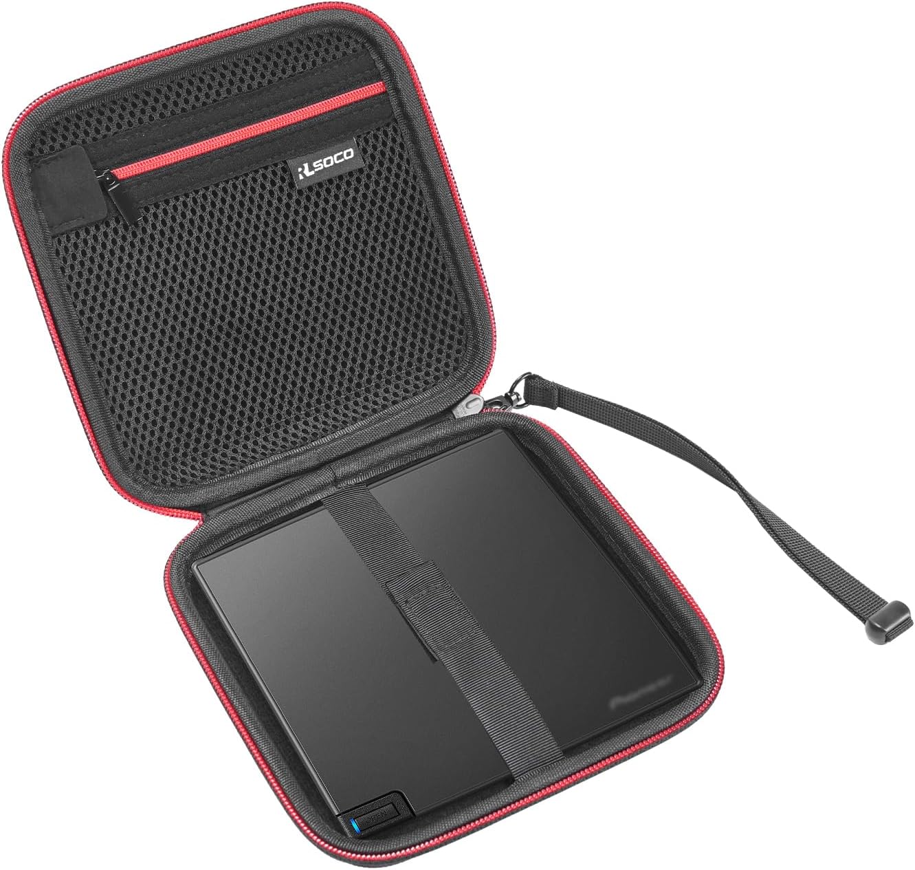 RLSOCO Carrying Case for Pioneer BDR-XD08B/BDR-XD08UMB-S/BDR-XD08S/BDR-XS07S/BDR-XD08G/BDR-XD07B External Blu-ray Drive (Case Only)