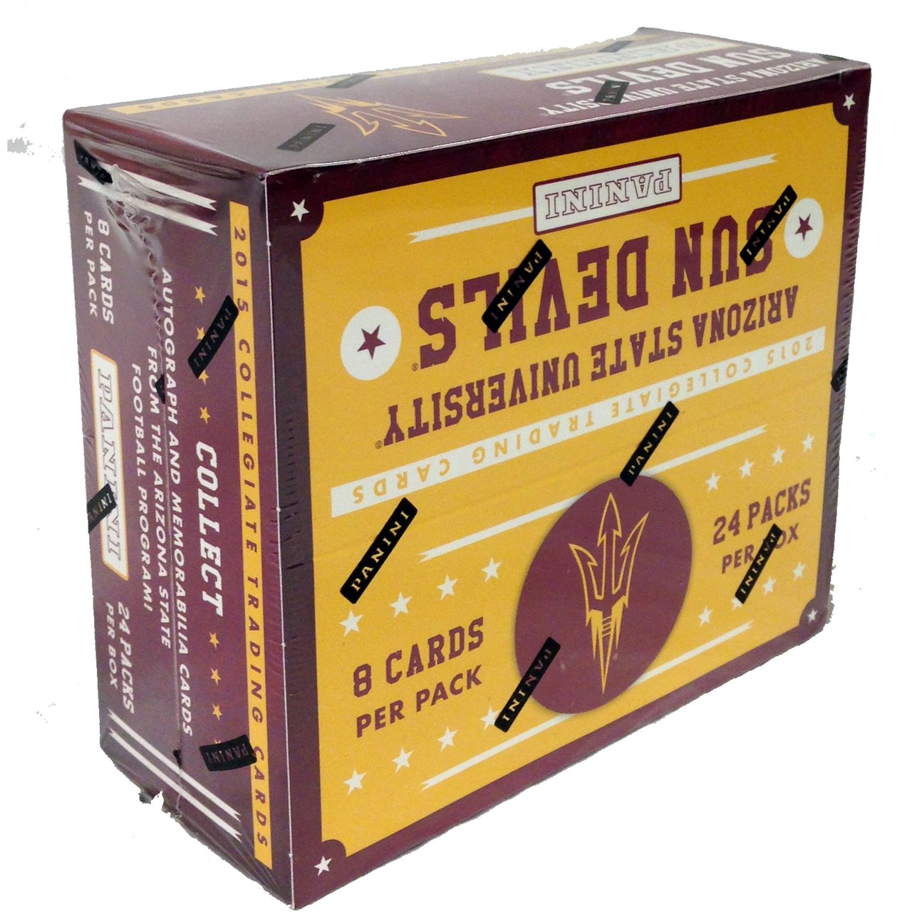 Panini 2015 NCAA ASU Sun Devils Collegiate Multi-Sport Trading Card Box