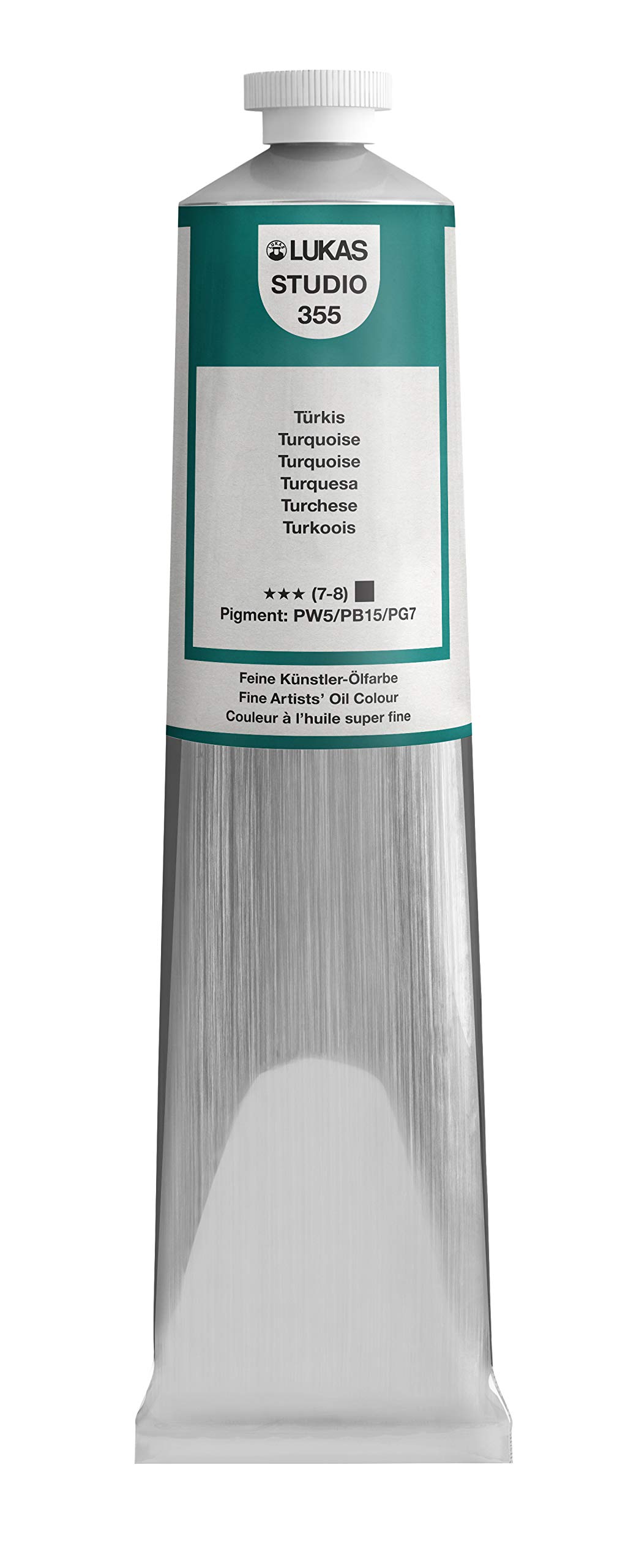 LUKASStudio Oil 200 ml Premium Quality Oil Paint Turquoise