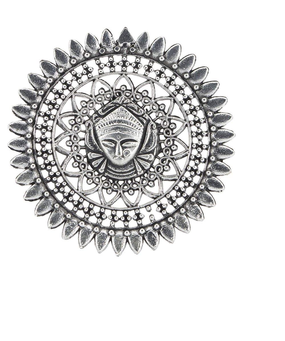 PUJVI Oxidised Durga Ring (B0BV3B8JG6) Amazon Price History, Amazon Price Tracker