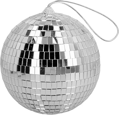 Boland - Boule à facettes brillante, diamètre environ 15 cm, Disco Fever, décoration à suspendre, décoration pour fête ou Nouvel An