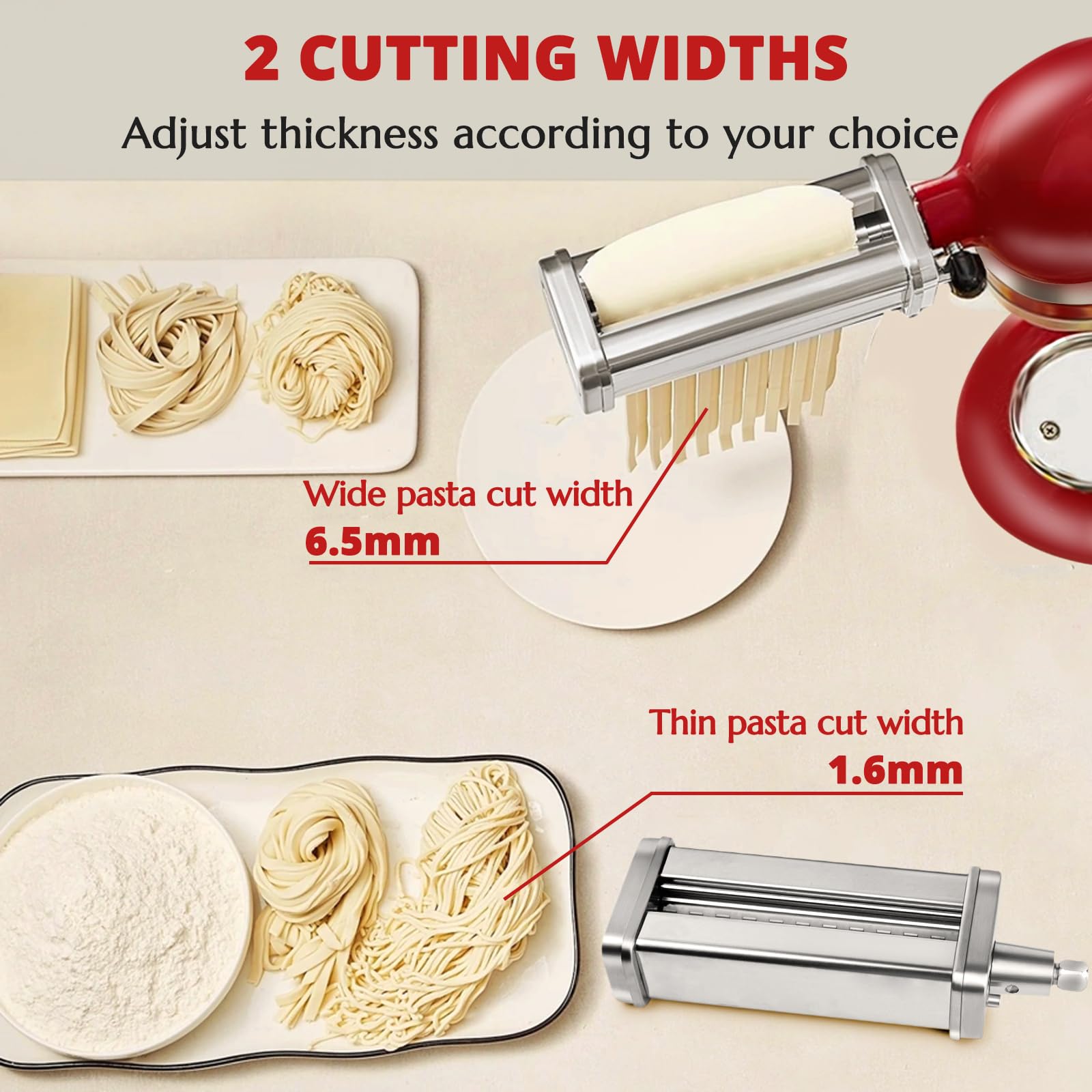 Amazon | KitchenAidスタンドミキサー用パスタメーカーアタッチメント