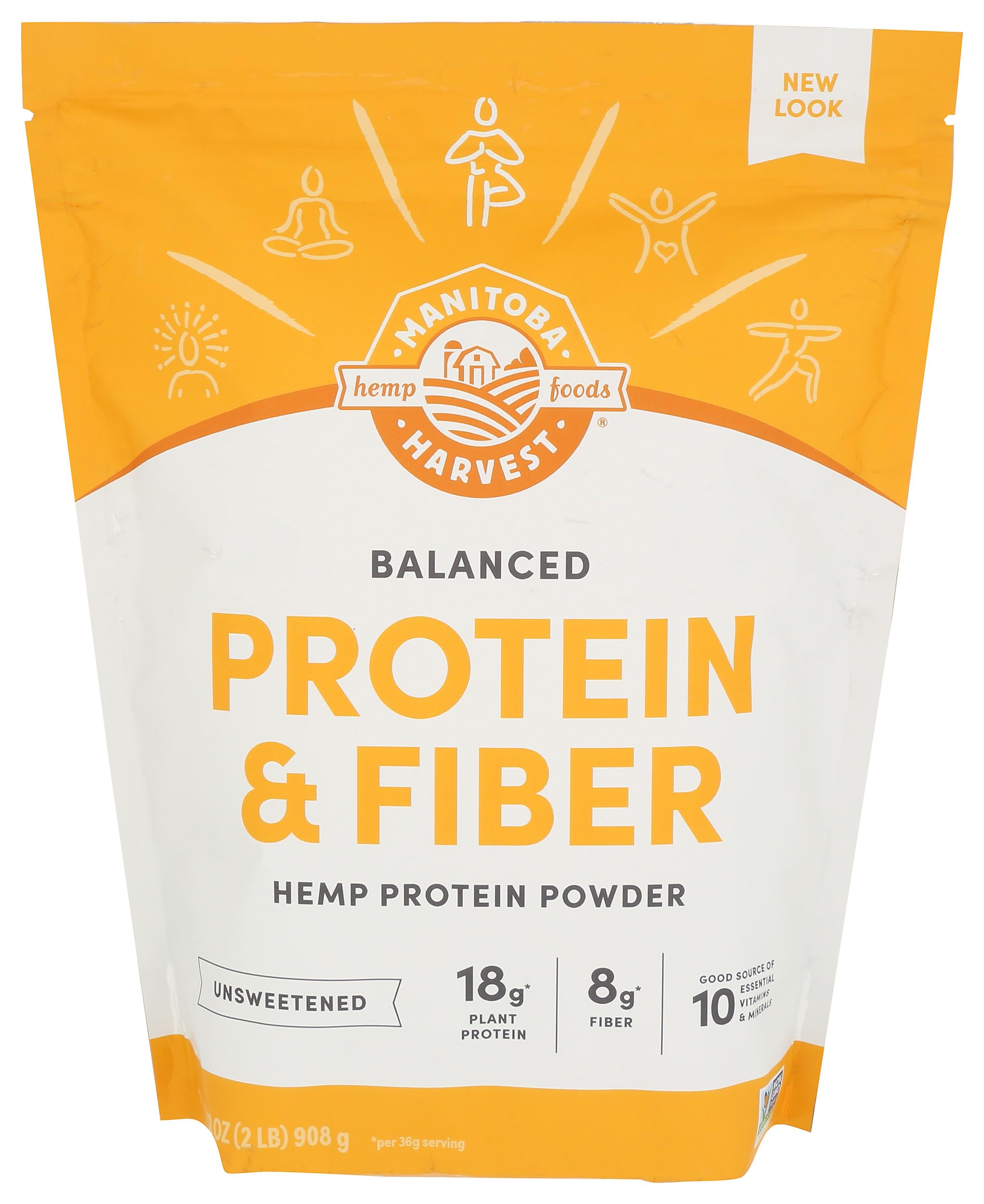 Manitoba Harvest Proteína vegetal de cânhamo 15 g, 907 g
