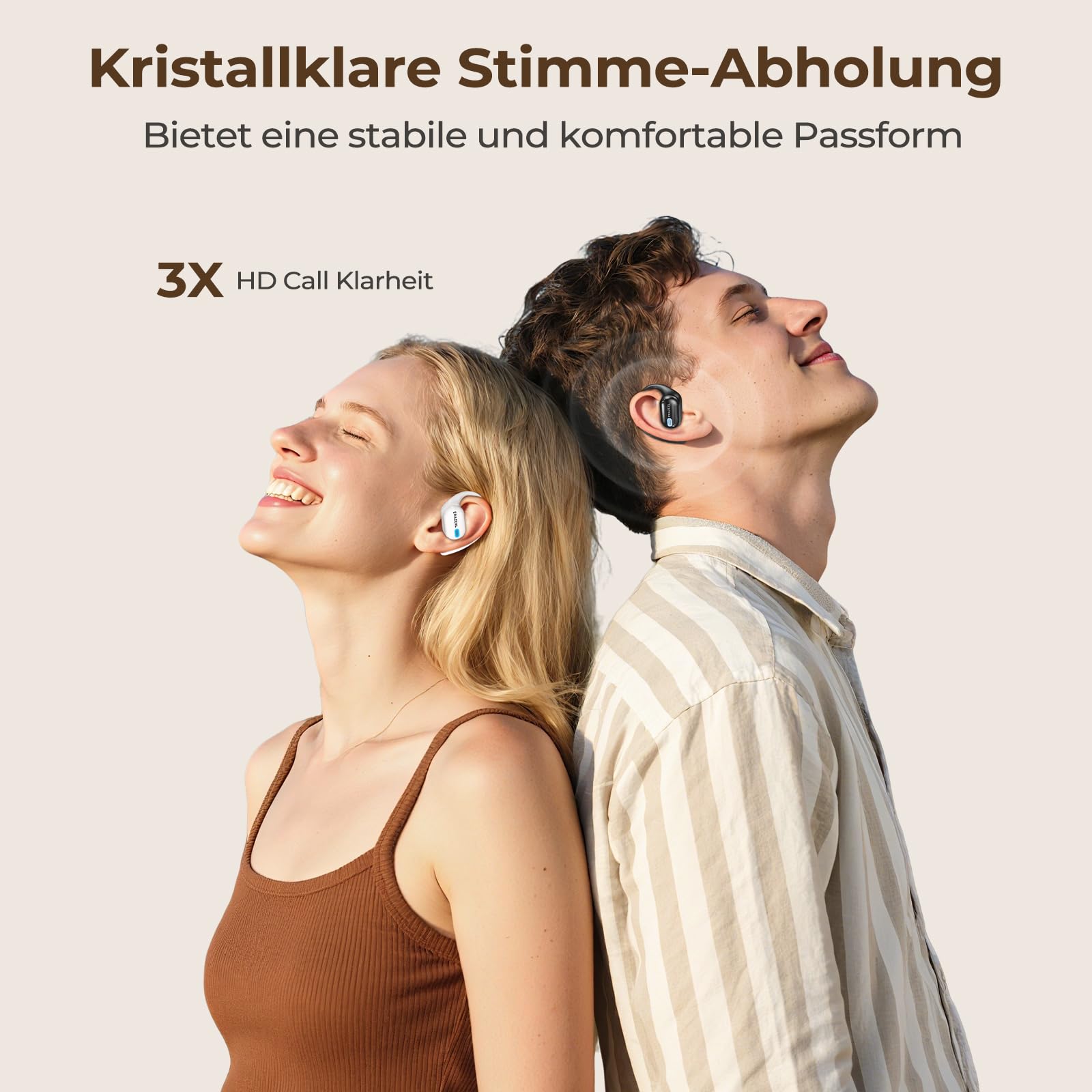 XP18 KI-Übersetzungs-Ohrhörer mit Echtzeitübersetzung, Übersetzungsgerät für 134 Sprachen (kein Abonnement erforderlich), Bluetooth 6.0 Übersetzer-Ohrhörer 3-in-1 mit 7 Übersetzungsmodi für Reisen