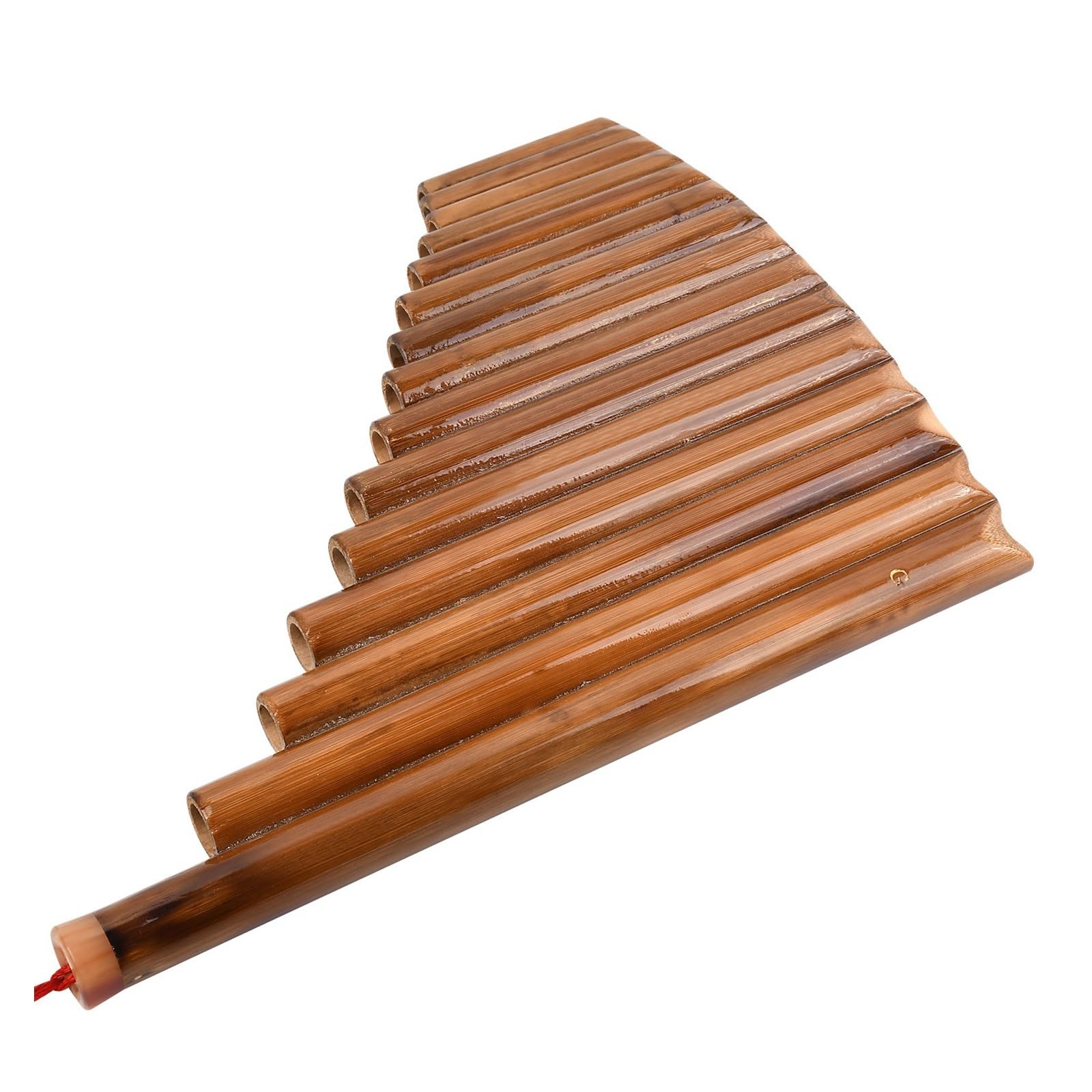 Panflöte Für Erwachsene Anfänger 15 Rohr G Taste Bambus Panflöte Linkshänder Professionelles Holzblasinstrument