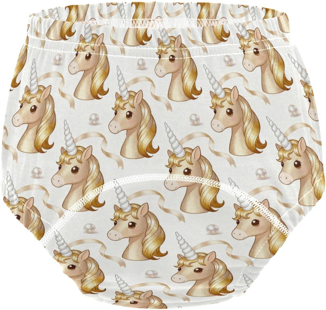 Toddler Potty Training Underwear Cute Unicorn Cotton Absorbent Soft Baby Girl Boy Toilet Training Pants 5T