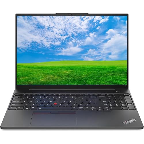 Lenovo ThinkPad E16 Gen 3 Laptop Computer for Office Business Daily use, Intel Ultra 7 255H, Arc 140T, 32GB DDR5 RAM, 1TB PCIe SSD, WiFi 6E, 16" FHD+, Webcam, Windows 11 Pro