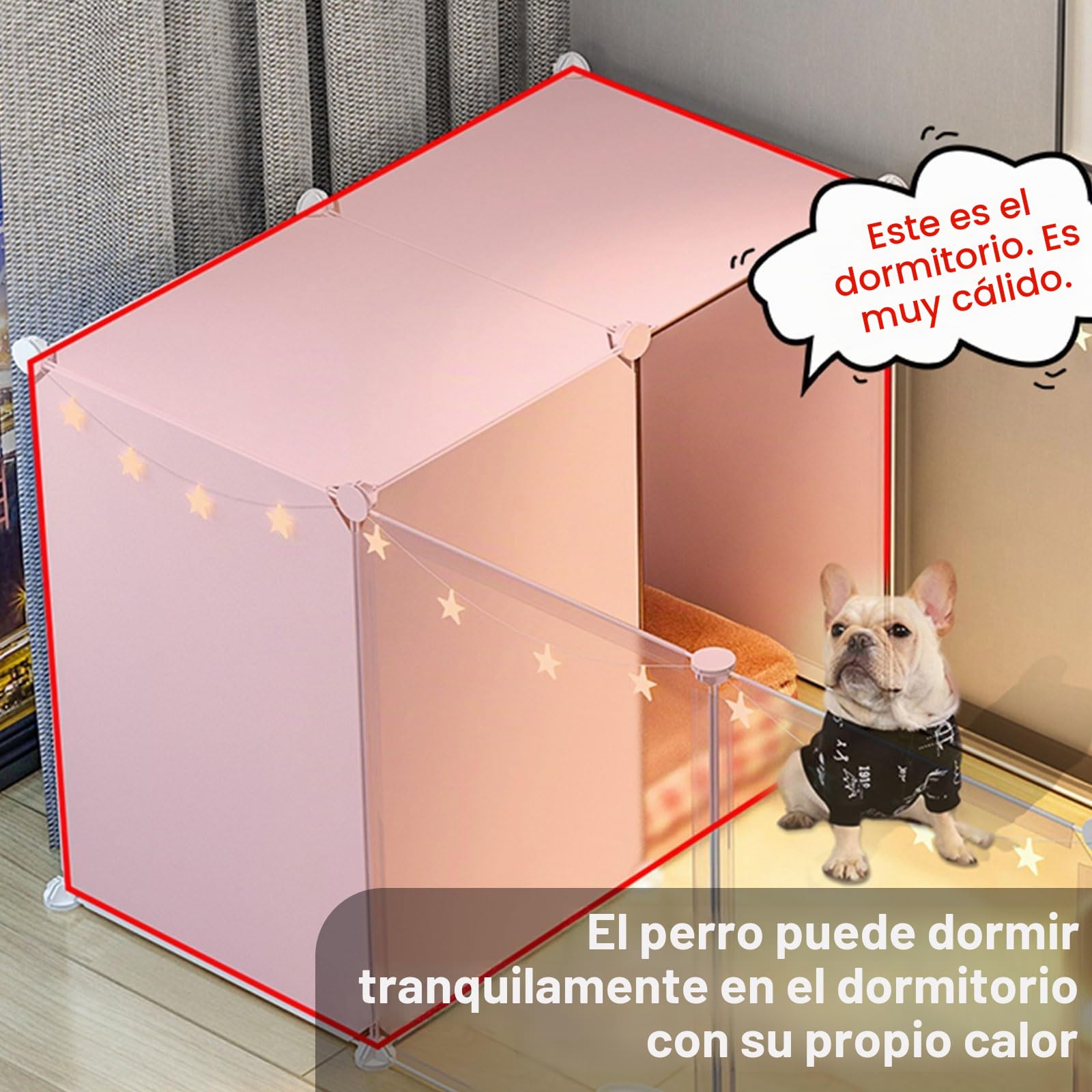 Jaula para Conejos de Interior, Parque para Mascotas, Parque para Animales Pequeños, Jaula para Conejos, Conejillos de Indias, para Hurones, Gatitos, Conejitos