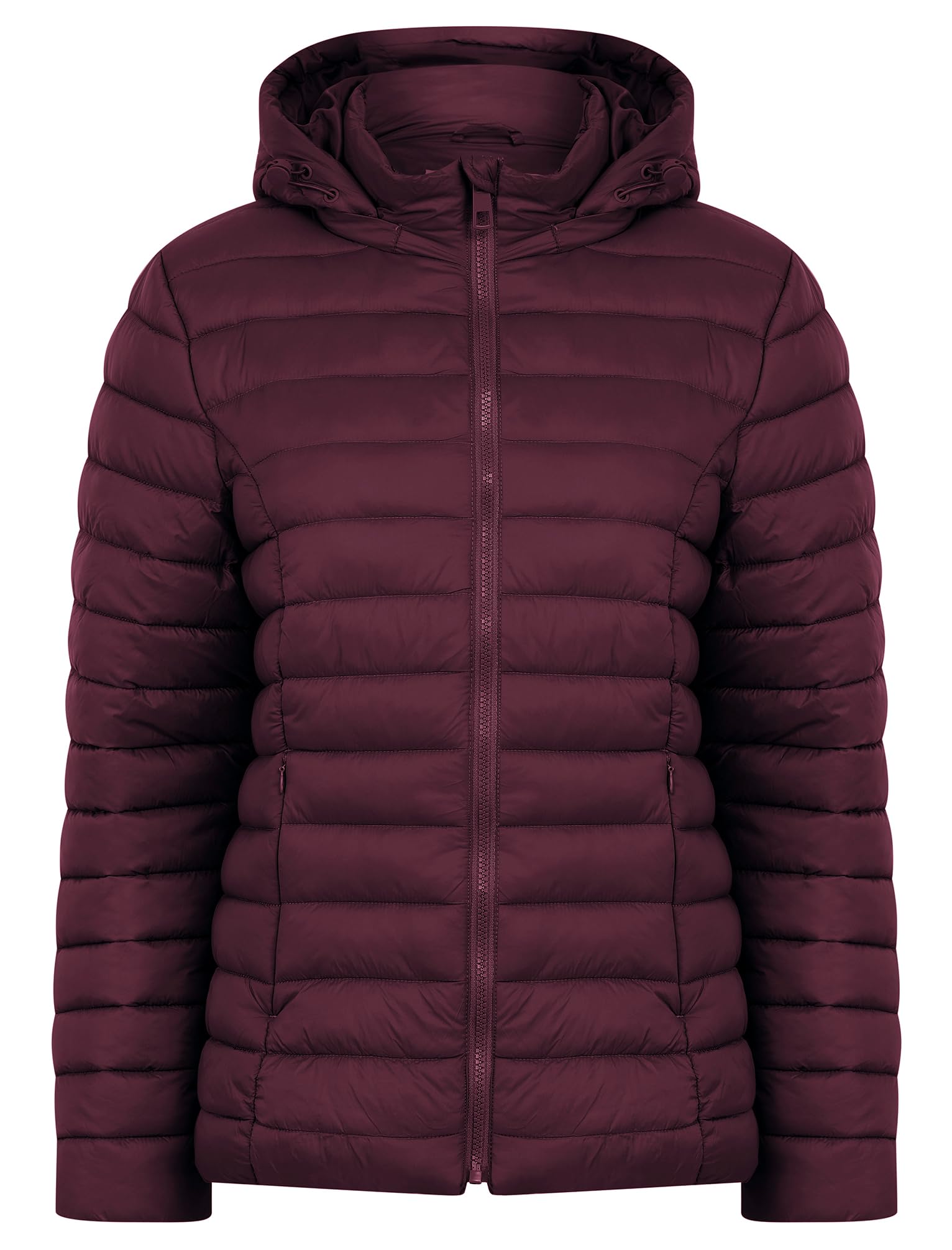 AMARA REYA Women’s 'Jaime' Quilted Puffer Jacket with Detachable Hood