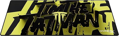 Miniatura 7 de HyperX Pulsefire Mat – Alfombrilla de mouse para juegos – TimTheTatMan Edition – XL – Superficie de tela precisa – Costuras al ras
