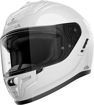 Sena Phantom XB Full Face Smart Motorcycle Helmet with Integrated Communication System Featuring Extreme Bass