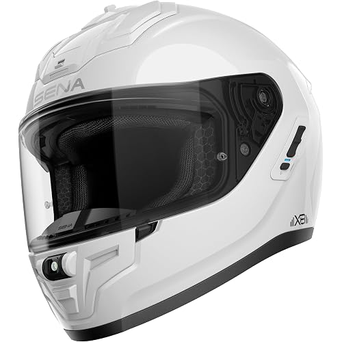 Sena Phantom XB Full Face Smart Motorcycle Helmet with Integrated Communication System Featuring Extreme Bass