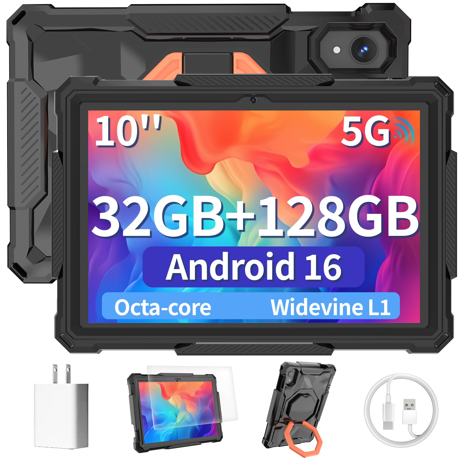 Amazon.com : SCREENOVATE Tablet 10 Inch Android 16 Tablet, 32GB