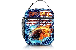 SENROLAN American Football Lunch Box for Kids