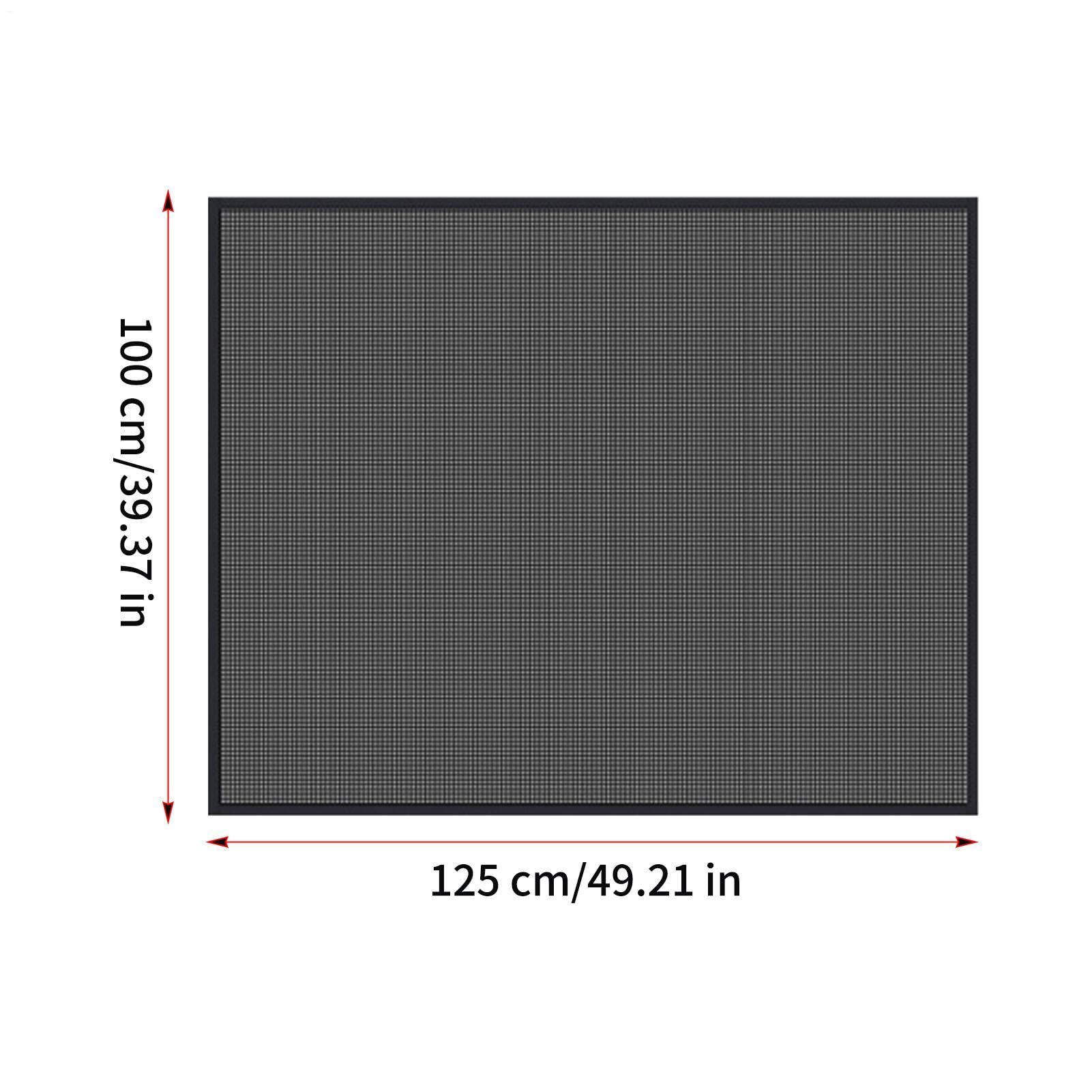 Magnetic Sunroof Mosquitö Net - Soft Edge Binding No Paint Damage, Car Window Screen Curtain, UV Blocking Mesh for Ventilation, Magnetic Adsorption Búg Shield for Camping Parking — view 6