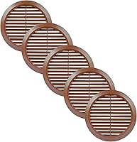 Vista 19 de Vent Systems 6 pulgadas - Negro - Cubierta de ventilación Soffit - Rejilla de ventilación redonda - Cubierta de parrilla - Pantalla de insectos