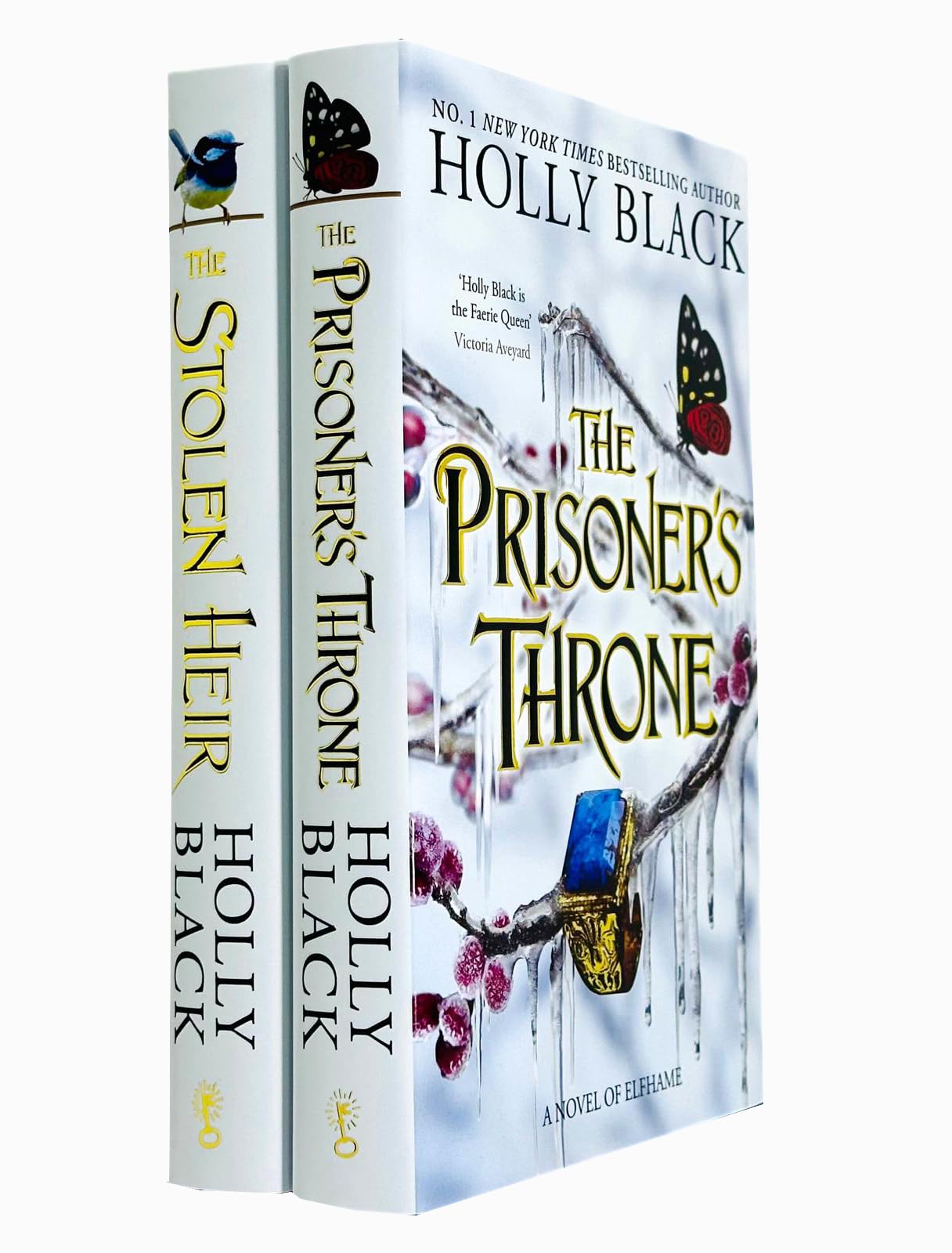 Foblit ltd The Stolen Heir Duology Collection 2 libros ambientados por Holly Black (El heredero robado y el trono del prisionero)