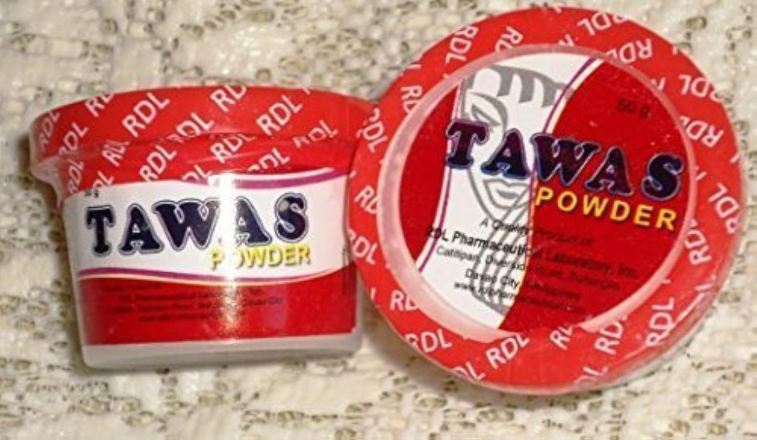 RDL Tawas/ Alum Powder (50g, Red, Pack of 2)