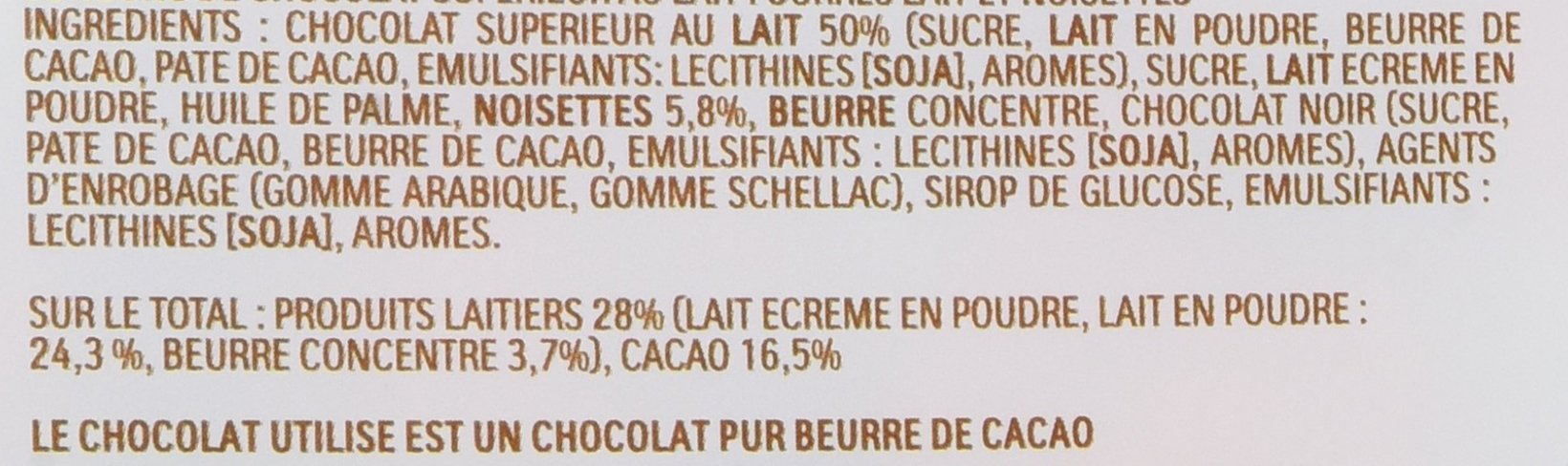 Kinder - Box Schoko-Bons - Environ 345 pièces - 2 kg - Chocolats au lait fourrés lait & noisettes - Emballage individuel - Format familial partage fêtes écoles | Chocolats au lait fourrés aux noisettes - anniversaire, piñata, kermesse, école, goûter - for