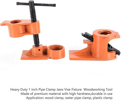 Miniatura 8 de Abrazaderas de tubo para carpintería Herramientas de abrazadera de tubería Abrazadera de tubo Abrazadera de tubo pesado Juego de accesorios de