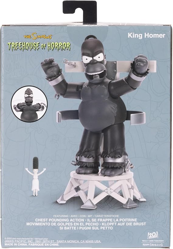 The Simpsons Action Figures 5 Premium Homer with Mini Marge
