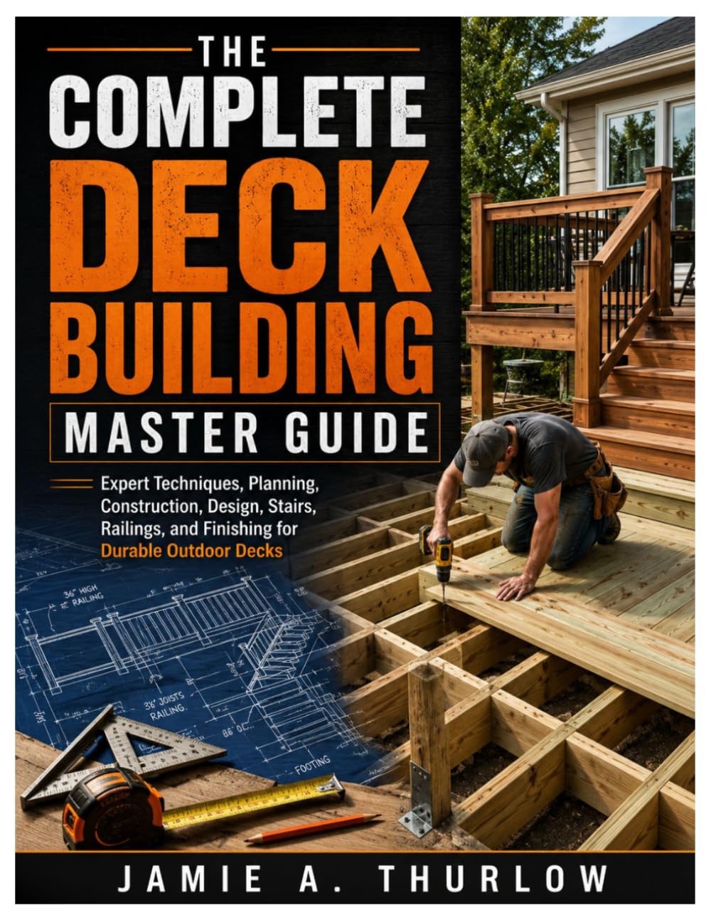 The Complete Deck Building Master Guide: Expert Techniques, Planning, Construction, Design, Stairs, Railings, and Finishing for Durable Outdoor Decks