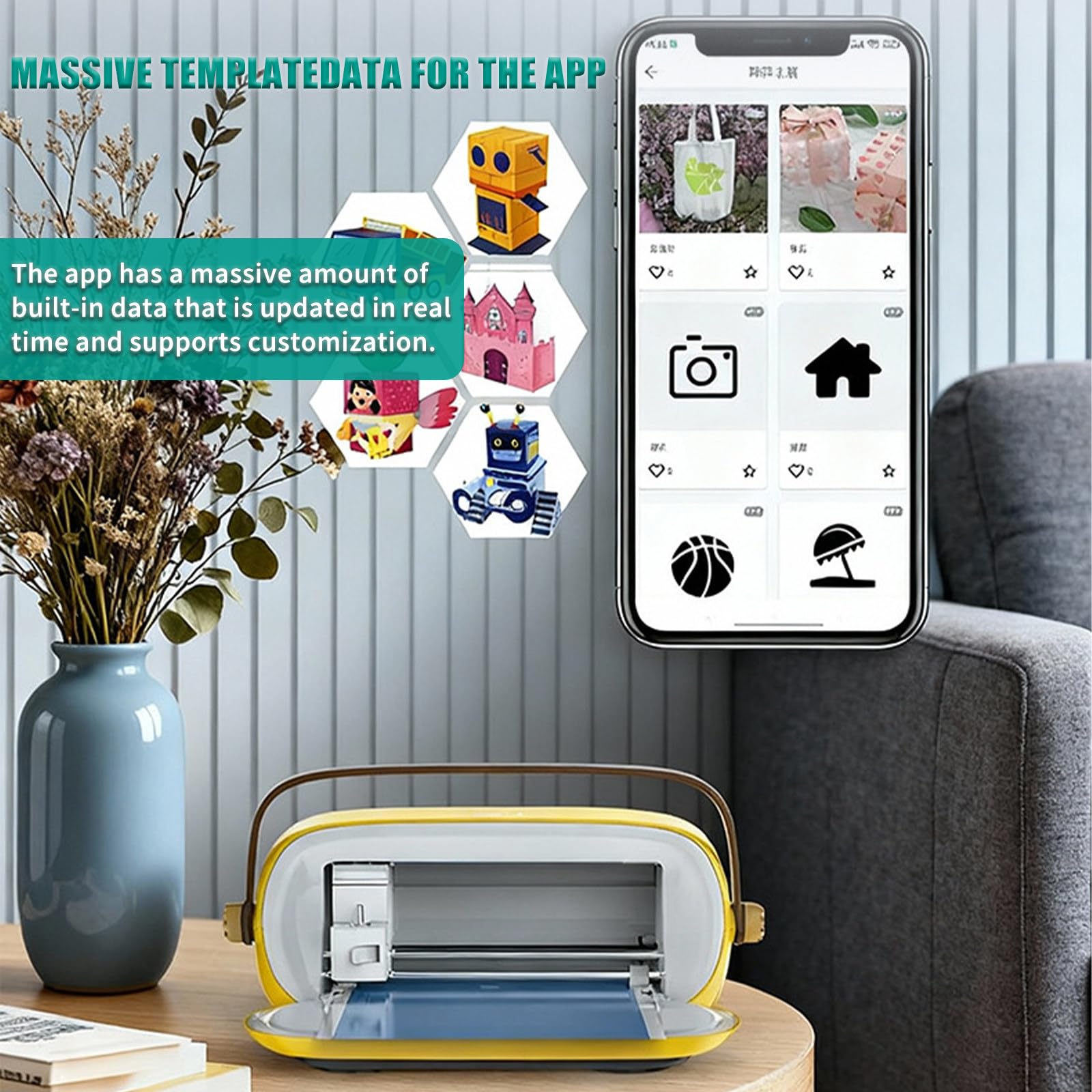 Maszyna do Cięcia Papieru Maszyna do Wycinania Szablonów do Scrapbookingu 155MM Zakres Cięcia dla Produkcji Kart Okolicznościowych Dekoracji Sztuki Papierowej Twórczego Projektu Rękodzielniczego