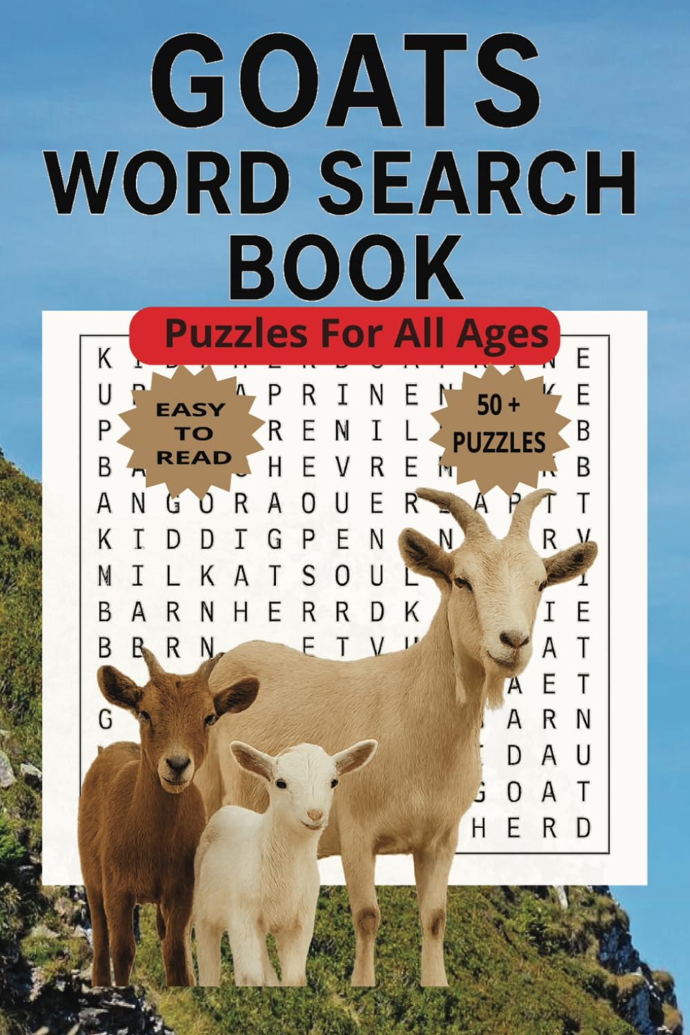 GOATS WORD SEARCH: A Puzzling Journey Through the Heart of Nature