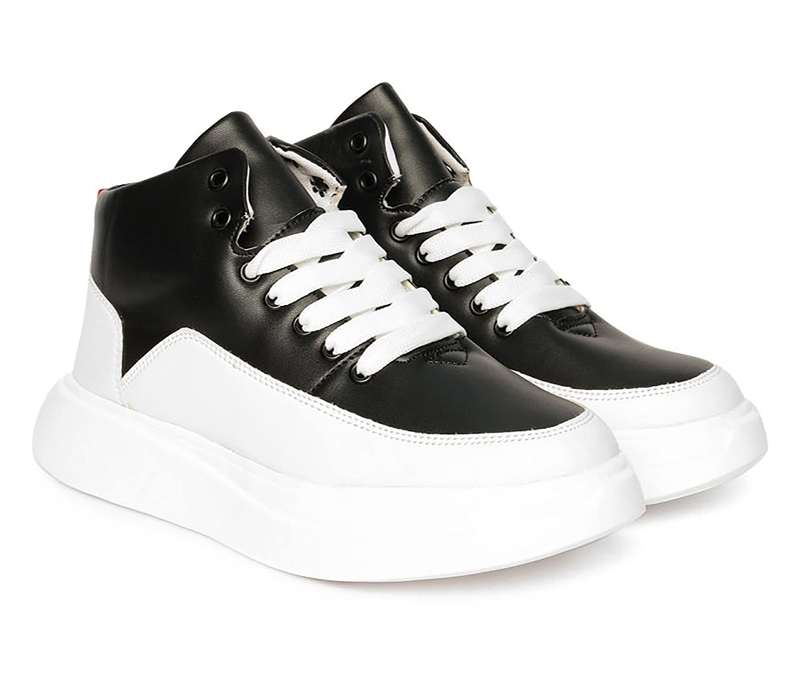 See full amazon price history chart for FLYNCE Black Sneakers for Women - Embellished Premium Casual High Top Ankle Sneakers - Ankle Sneaker Shoe - Chunky Ankle Length Sneakers Shoes for Women and Girls FLYNCE Black Sneakers for Women - Embellished Premium Casual High Top Ankle Sneakers - Ankle Sneaker Shoe - Chunky Ankle Length Sneakers Shoes for Women and Girls (B0BVQXY3YR) Amazon Price History, Amazon Price Tracker