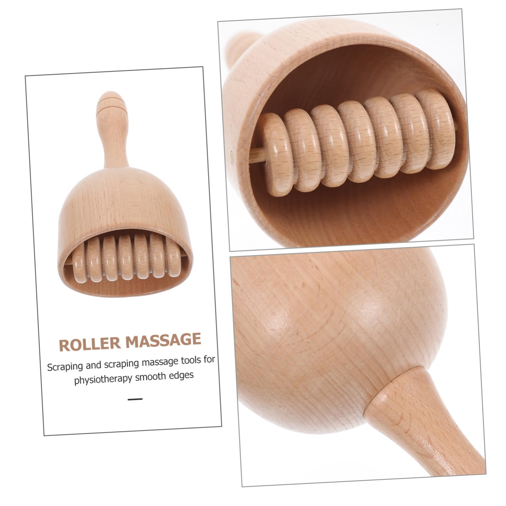 Anneome 2pezzi Massaggiatore Muscolare Strumento Per Tensione Muscolare Design Per Fitness e Relax Per Schiena e Spalle