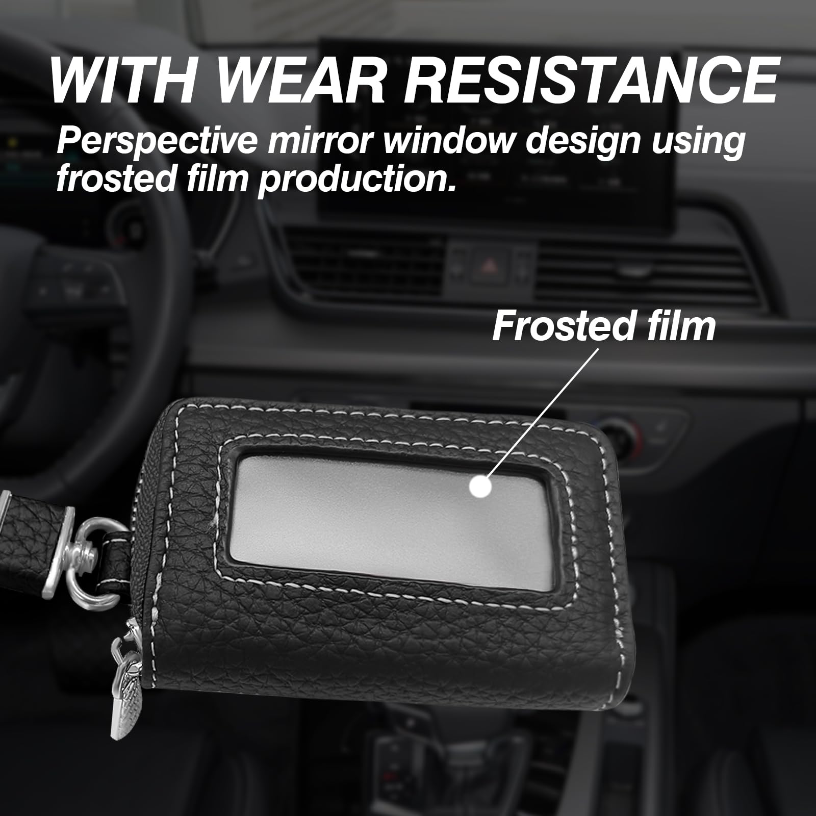 philme leather key case