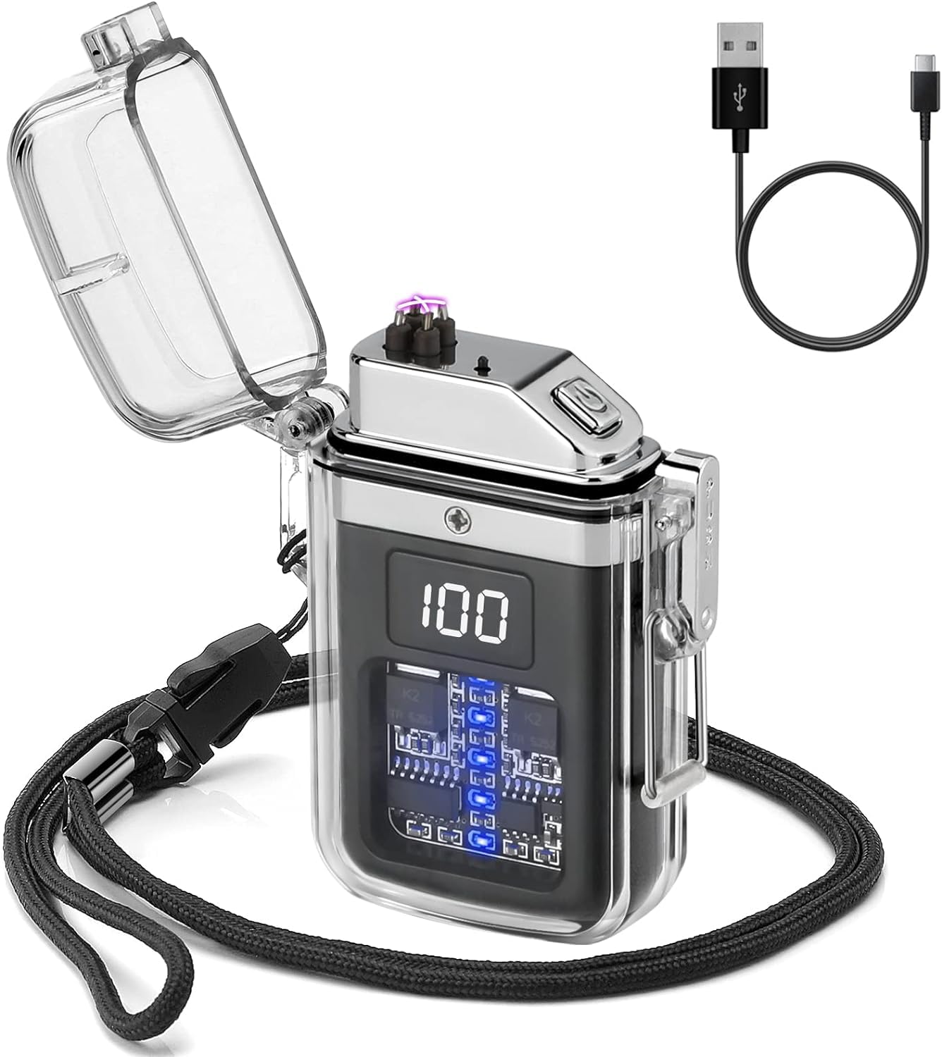 Mechero de plasma recargable USB para conos de incienso Auratrio Y17