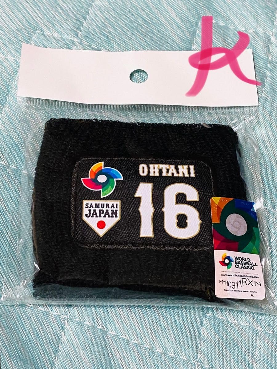 Amazon.co.jp: 大谷翔平 #16 WBC 侍ジャパン 選手 リストバンド