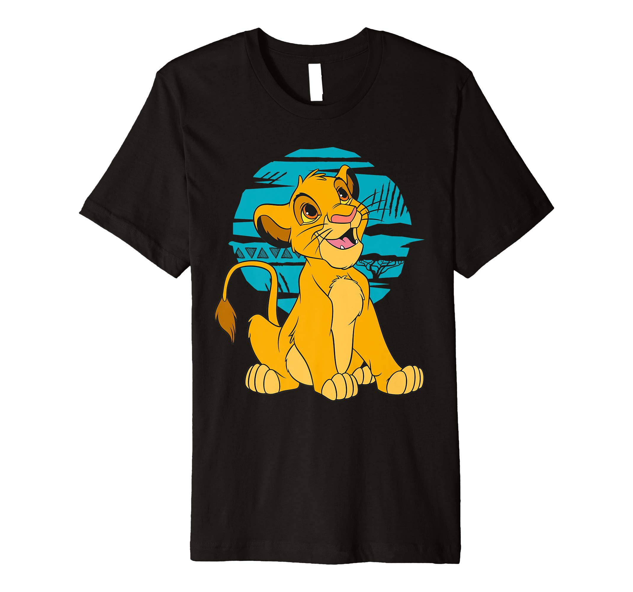 The Lion King Young Simba Happy Retro Premium T-Shirt
