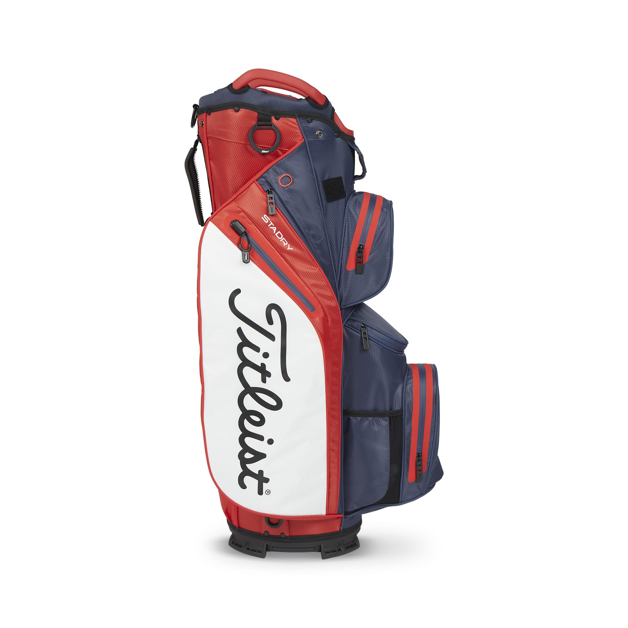 Golftasche TITLEIST Cart 14 STADRY Navy/Rot