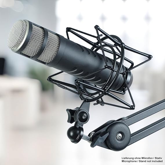 keepdrum MS090B Multi Microphone Spider for Various Microphones Black