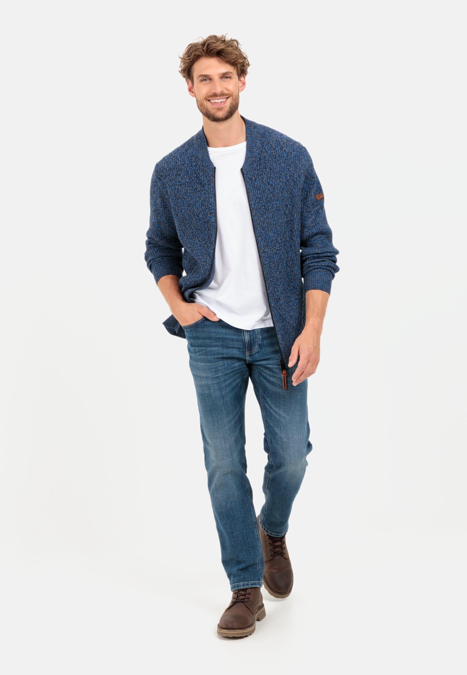 camel active Herren Regular Fit 5-Pocket fleXXXactive® Jeans