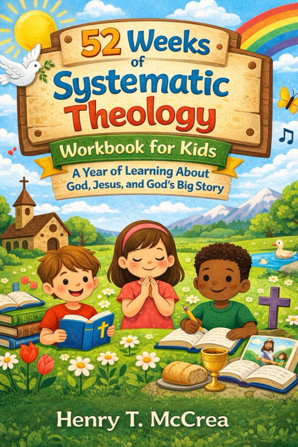 52 Weeks of Systematic Theology Workbook for Kids: A Year of Learning About God, Jesus, and God’s Big Story
