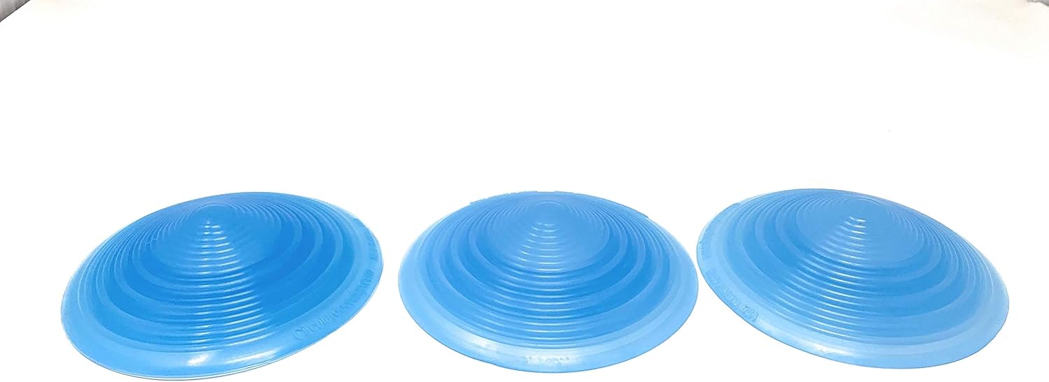 Bеѕt Cуbеr Dеаlѕ 🔥 (3 Pack) Door Stopper | Low-Profile All-Purpose Circular Door Stop Holds Doors Open Without Getting in The Way | All Grip Design Works On All Doors and Surfaces | Blue 3 Pack