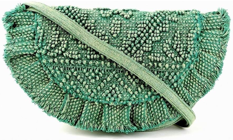 Small Bubble Jacquard Women Girls Sling Bag (AJ_6286_SB)