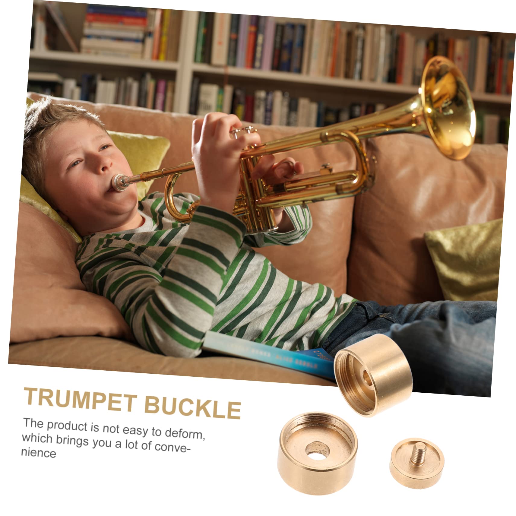 1set Pulsanti Per Tromba Accessori Musicali Compatti e Resistenti Facili Da Trasportare e Manutenere