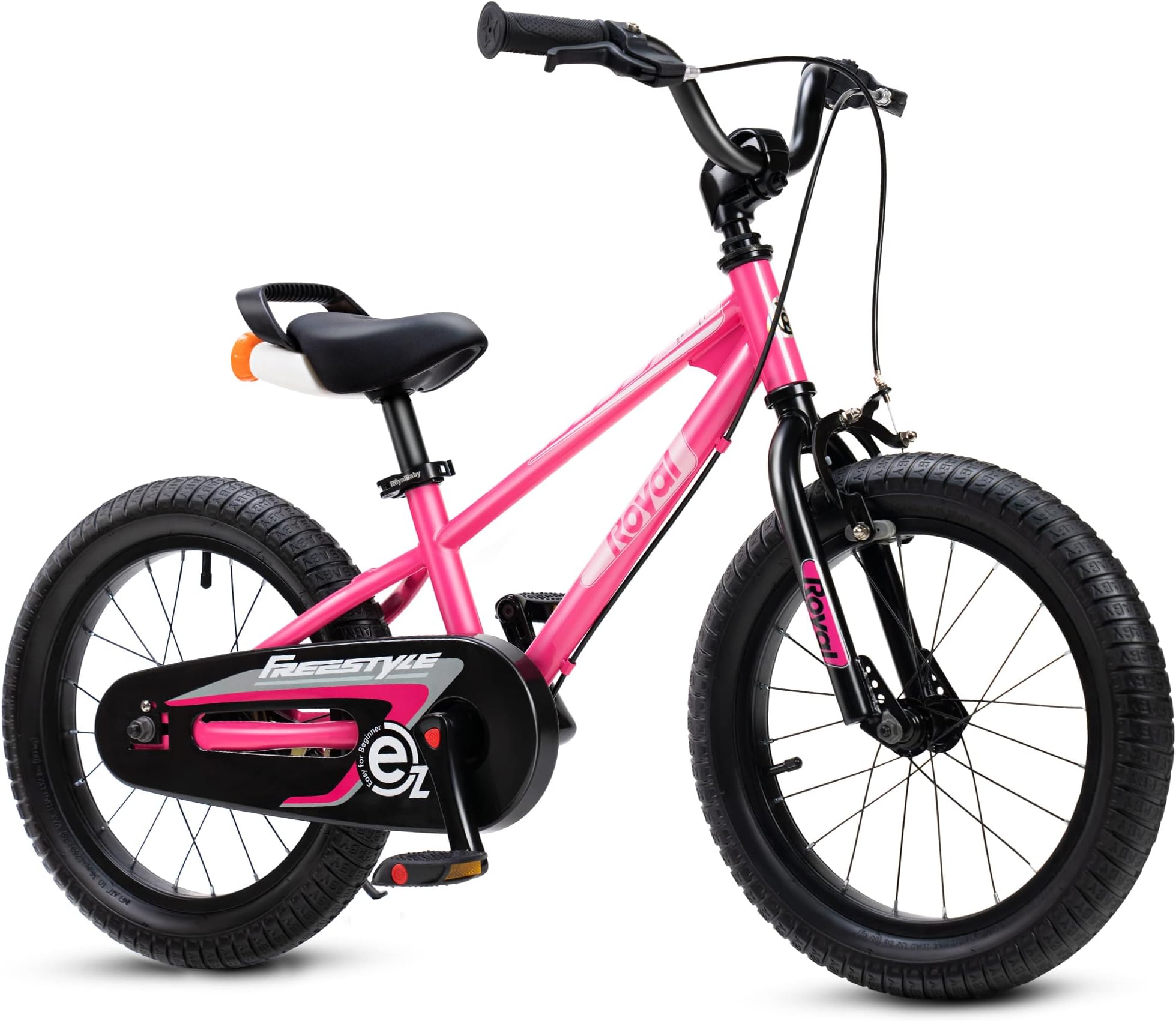 Royalbaby EZ Kids' Innovation 2-in-1 Balance & Pedal Learning Bicycle, 12/14/16/18 Inch for Boys & Girls Ages 3-9 Years, Multiple Colors