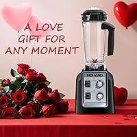 Vista 6 de Professional Blender for Smoothies, Powerful 1400W Smoothie Blender, 68oz Large Capacity with 2 To-Go Cups, 6 Stainless Steel Blades, Kitchen