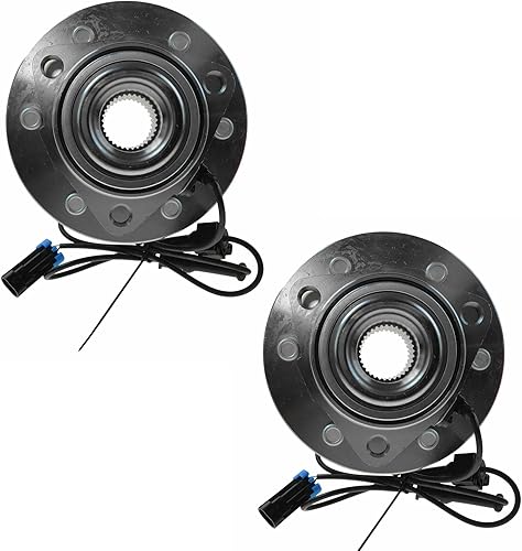 Vista 811 de TRQ Juego de 2 rodamientos y bujes de rueda trasera izquierda y derecha compatible con Ford Expedition 2007-2010 Lincoln Navigator 2007-2010