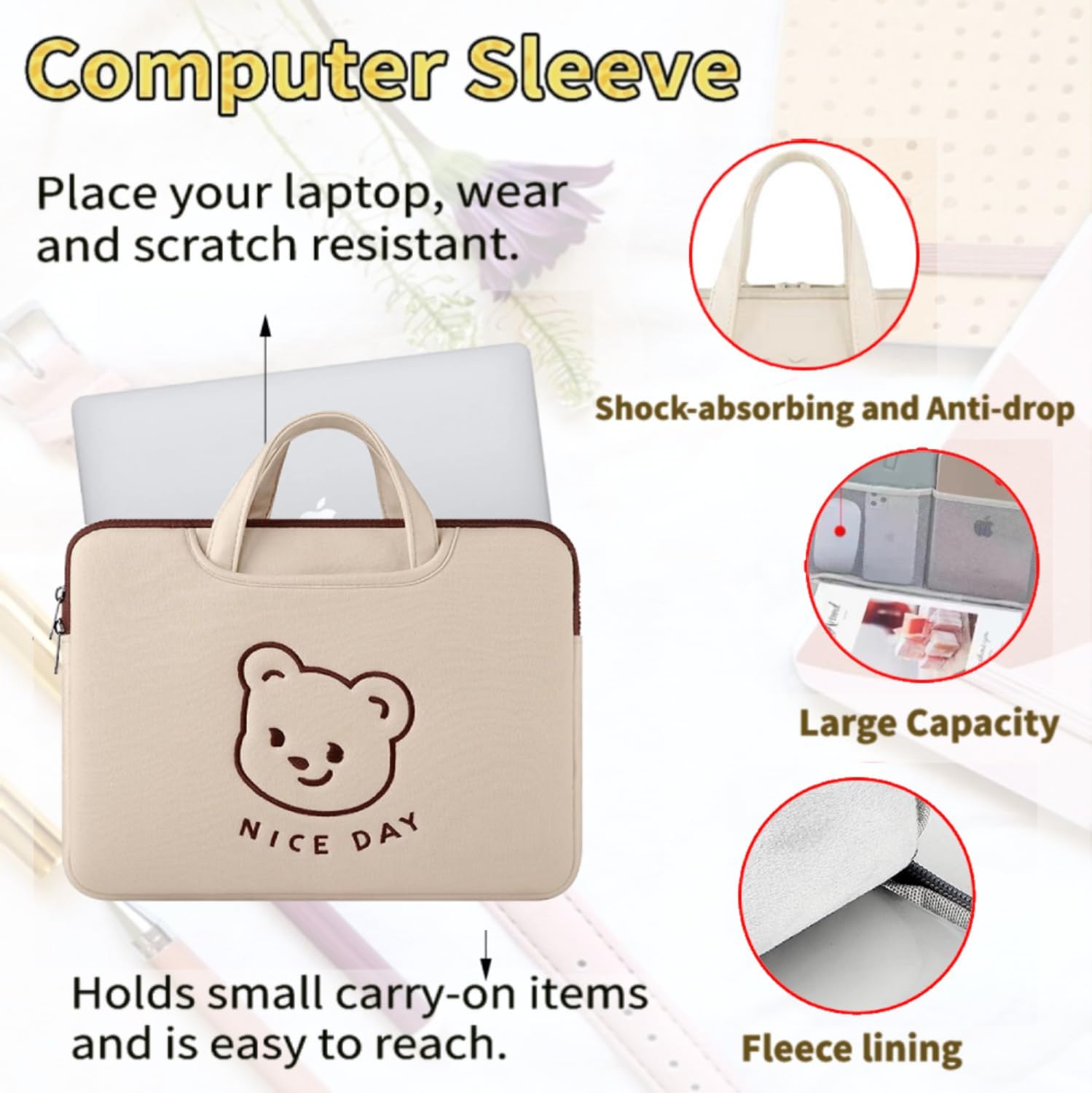 Compatible with MacBook Pro 16 inch Case 2021-2023 Models M3 A2991 M2 A2780 M1 A2485, 16 inch Modern Portable Plastic Protective Case & Keyboard Skin & Laptop Carrying Bag, Cute Cat
